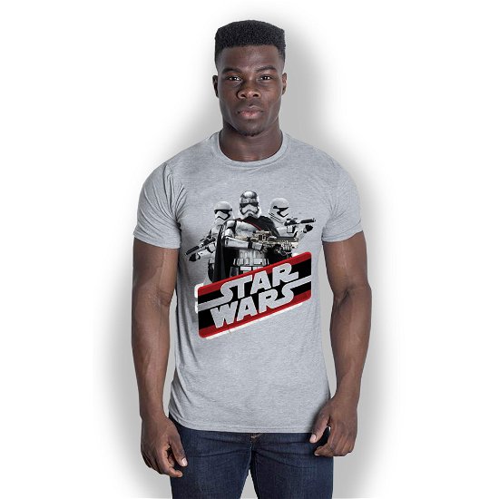 Cover for Star Wars · Star Wars Unisex T-Shirt: Episode VII Phasma (CLOTHES) [size S] [Grey - Unisex edition]