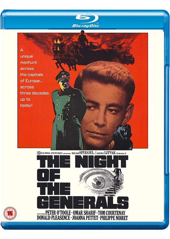 Cover for THE NIGHT OF THE GENERALS Eureka Classics Bluray · Night Of The Generals. The (Blu-ray) (2019)