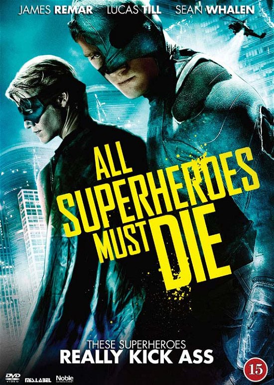 Cover for Jason Trost · All Superheroes Must Die (DVD) (2014)