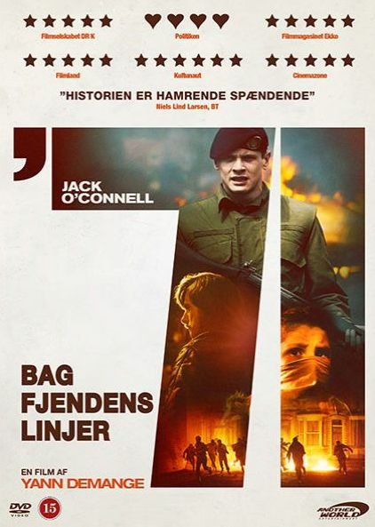Cover for Yann Demange · Bag Fjendens Linjer (DVD) (2015)