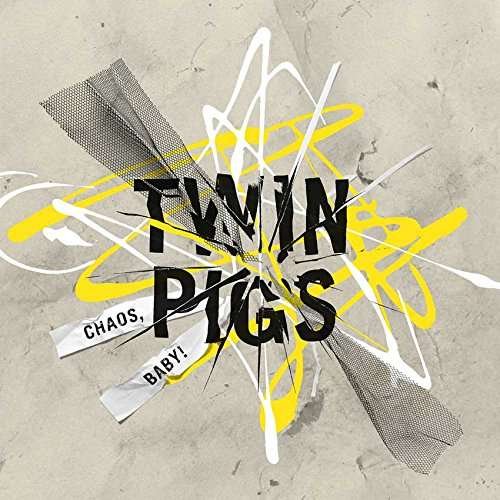 Cover for Twin Pigs · Chaos, Baby! Limited Edition Gul Vinyl (LP) [Coloured edition] (2017)