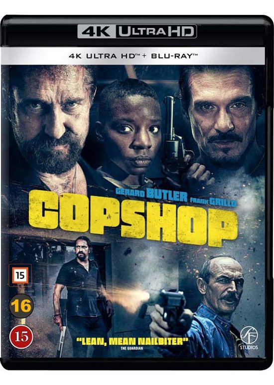 Cover for Copshop (4K UHD Blu-ray) (2022)