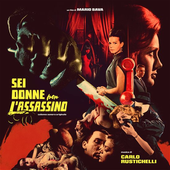Cover for Carlo Rustichelli · Sei Donne Per L Assassino (blood And Black Lace) (LP) (2020)