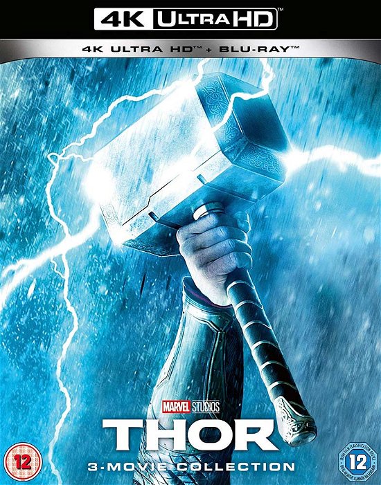 Cover for Thor: 3-movie Collection · Thor Trilogy (Blu-ray) (2019)