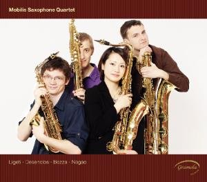 Cover for Ligeti / Nagao / Mobilis Saxophone Quartet · Ligeti &amp; Desenclos &amp; Bozza &amp; Nagao (CD) (2012)