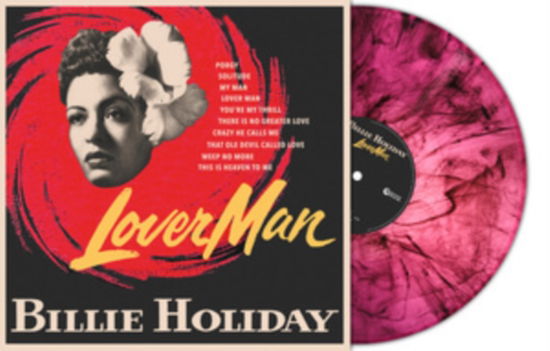 Cover for Billie Holiday · Lover Man (Magenta Marble Vinyl) (LP) (2024)