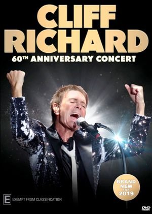 Cover for Cliff Richard 60th Anniversary Concert (DVD) (2019)