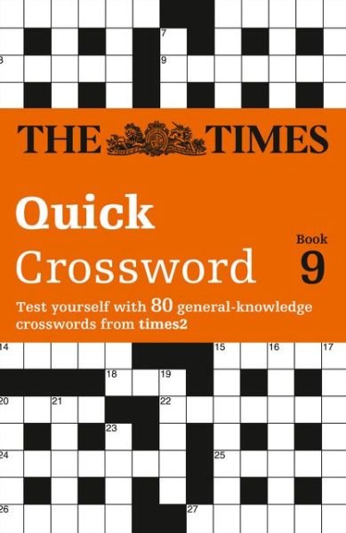 Cover for Richard Browne · The Times T2 Crossword Book 9 (Crossword) (Pocketbok) (2005)