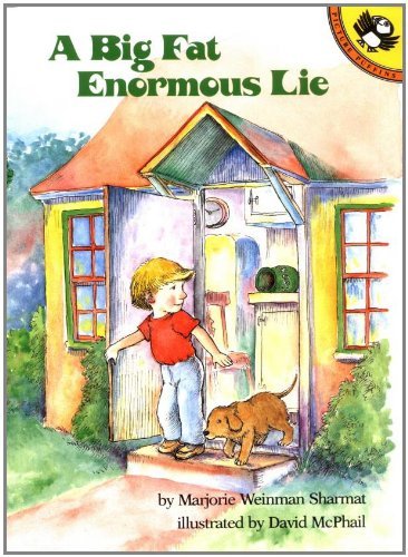 Cover for Marjorie Weinman Sharmat · A Big Fat Enormous Lie (Paperback Bog) [Reprint edition] (1993)