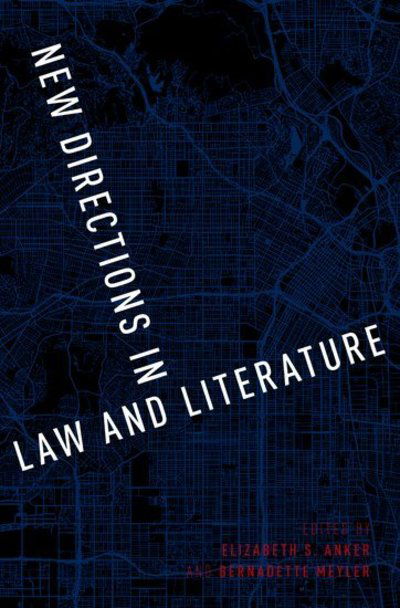 Cover for New Directions in Law and Literature (Pocketbok) (2017)