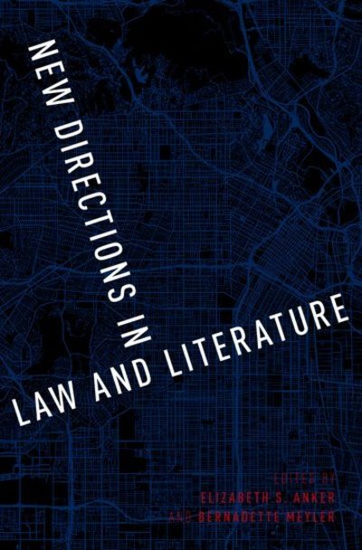 Cover for New Directions in Law and Literature (Paperback Book) (2017)