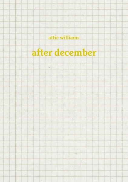 Cover for Attie Williams · After December (Paperback Book) (2017)