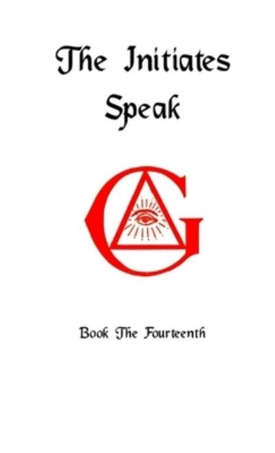 Cover for Darrell Jordan · Initiates Speak XIV (Book) (2018)