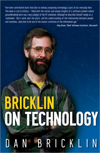 Cover for Bricklin · Bricklin on Technology (Book)