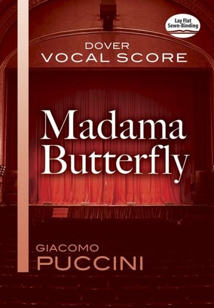 Cover for Giacomo Puccini · Madama Butterfly: Vocal Score (Dover Vocal Scores) (Taschenbuch) (2014)