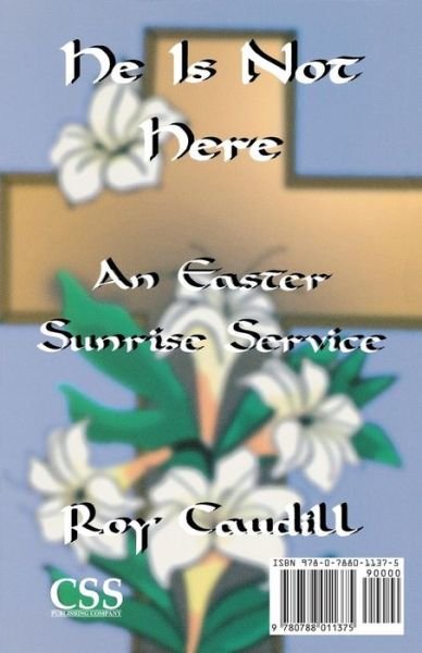Cover for Roy Caudill · Funeral Service for Jesus, He Is Not Here (Paperback Book) (1997)