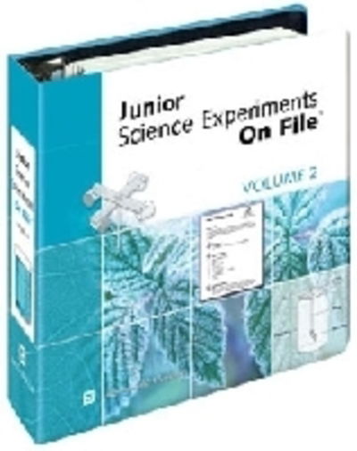 Junior Science Experiments on File v. 2 - Aviva Ebner - Books - Facts On File Inc - 9780816057375 - April 1, 2005