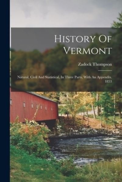 Cover for Zadock Thompson · History of Vermont (Book) (2022)