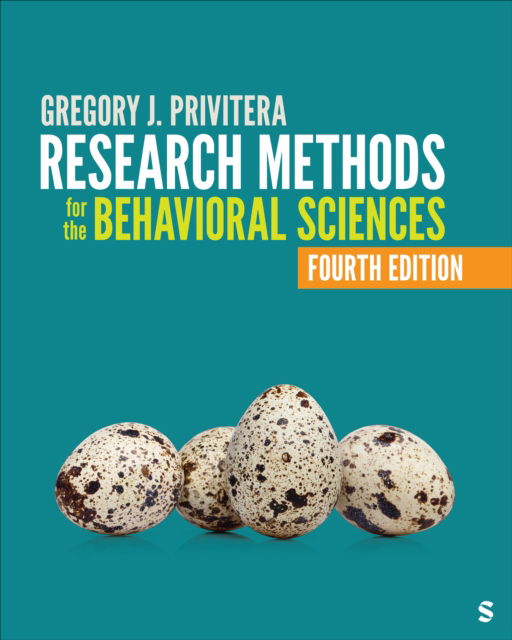 Cover for Gregory J. Privitera · Research Methods for the Behavioral Sciences (Paperback Book) [4 Revised edition] (2025)