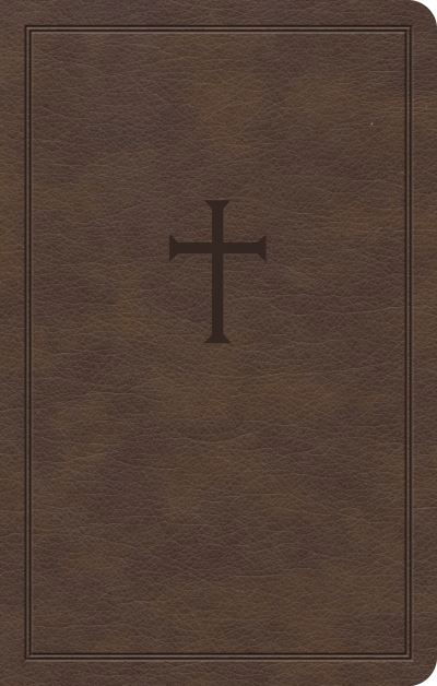 Cover for CSB Bibles by Holman · KJV Personal Size Bible, Brown LeatherTouch (Imitation Leather Bo) (2021)