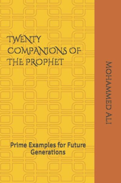 Cover for Mohammed Ali · Twenty Companions of the Prophet (Paperback Book) (2019)