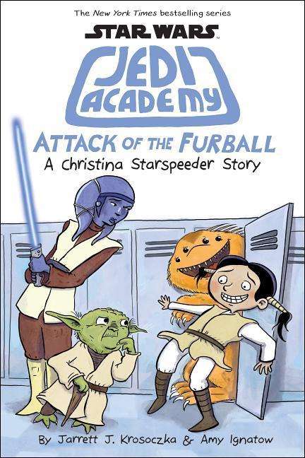 Cover for Amy Ignatow · Attack of the Furball (Star Wars: Jedi Academy #8) - Star Wars: Jedi Academy (Hardcover Book) (2019)