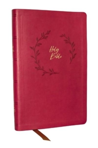Cover for Thomas Nelson · NKJV Holy Bible, Value Ultra Thinline, Pink Leathersoft, Red Letter, Comfort Print (Lederbuch) (2024)