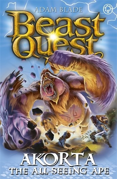 Cover for Adam Blade · Beast Quest: Akorta the All-Seeing Ape: Series 25 Book 1 - Beast Quest (Taschenbuch) (2020)