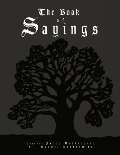 Cover for Jacob Butkiewicz · The Book of Sayings (Paperback Book) (2009)