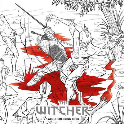 Cover for CD Projekt Red CD Projekt Red · The Witcher Adult Coloring Book (Paperback Bog) (2017)