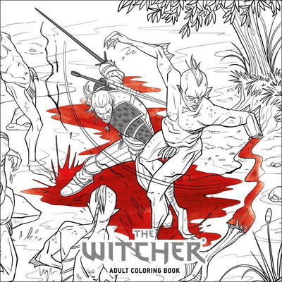 Cover for CD Projekt Red CD Projekt Red · The Witcher Adult Coloring Book (Taschenbuch) (2017)
