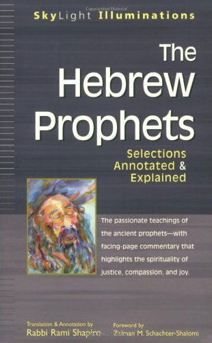 Cover for Rami M. Shapiro · The Hebrew Prophets: Selections Annotated and Explained - Skylight Illuminations (Paperback Book) [First edition] (2004)