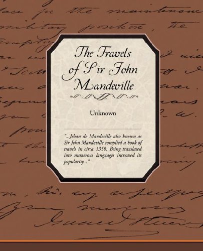 Cover for Unknown (Author) · The Travels of Sir John Mandeville (Paperback Bog) (2008)