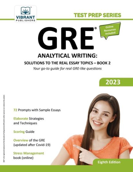 Cover for Vibrant Publishers · GRE Analytical Writing (Book) (2022)