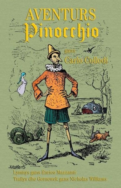 Cover for Carlo Collodi · Aventurs Pinocchio - Whedhel Popet (Paperback Bog) (2018)