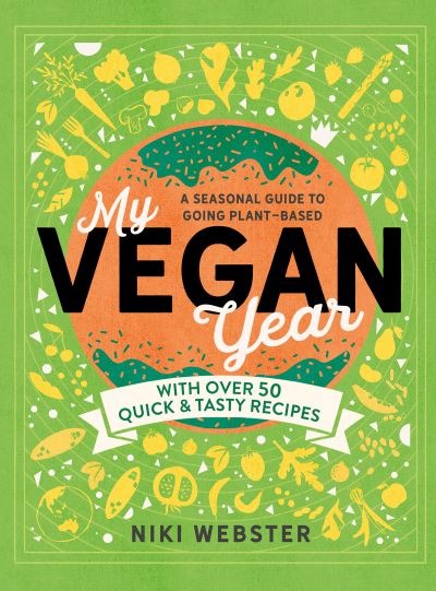 Cover for Niki Webster · My Vegan Year (Hardcover Book) (2021)