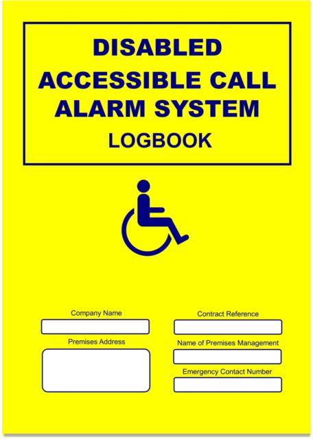 Disabled Call Alarm System Logbook - Compliance Logbook - Docs-Store - Books - Independent Publishing Network - 9781803524375 - 2023