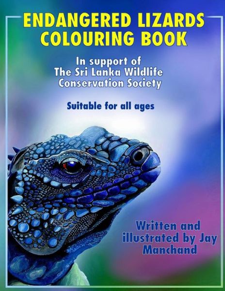 Cover for Jay Manchand · Endangered Lizards Colouring Book (Earth Apps Collection) (Pocketbok) (2014)