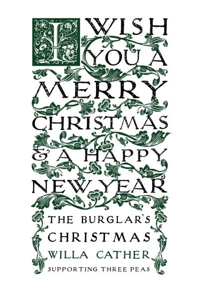 The Burglar's Christmas - Willa Cather - Bøger - Renard Press Ltd - 9781913724375 - 27. oktober 2021