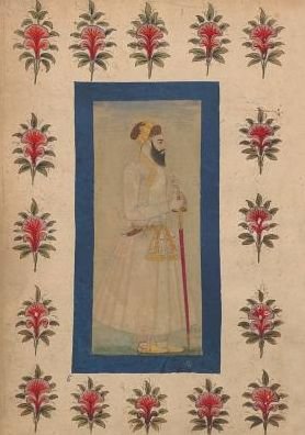 Cover for Sans Auteur · Carnet Blanc Notable Indien en Pied, Miniature 18e (Paperback Bog) (2016)