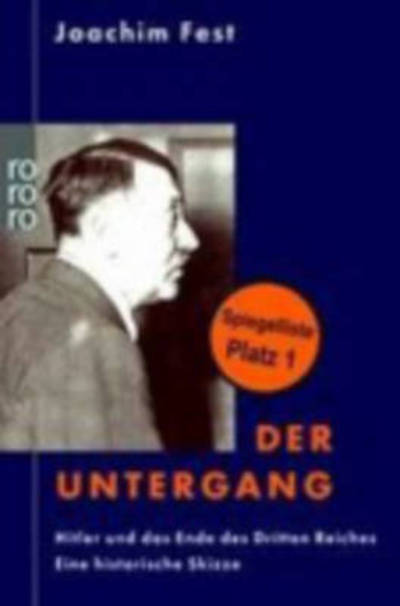 Cover for Joachim Fest · Roro Tb.61537 Fest.untergang (Book)