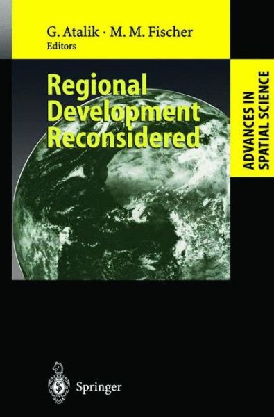 Cover for Gunduz Atalik · Regional Development Reconsidered - Advances in Spatial Science (Paperback Book) [Softcover reprint of the original 1st ed. 2002 edition] (2012)