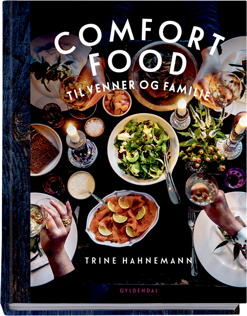 Cover for Trine Hahnemann · Comfort food til venner og familie (Hardcover Book) [1. Painos] (2019)
