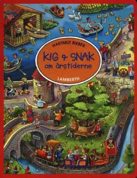 Cover for Hartmut Bieber · Kig &amp; snak om årstiderne (Cardboard Book) [1st edition] (2007)