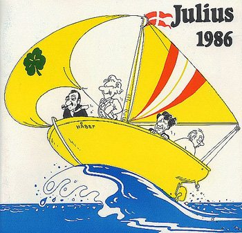 Cover for Jens Julius Hansen · Julius tegninger (Sewn Spine Book) [1º edição] (2001)