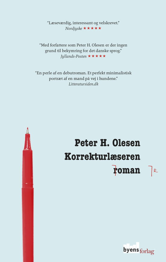 Cover for Peter H. Olesen · Korrekturlæseren (Sewn Spine Book) [2.º edición] (2015)