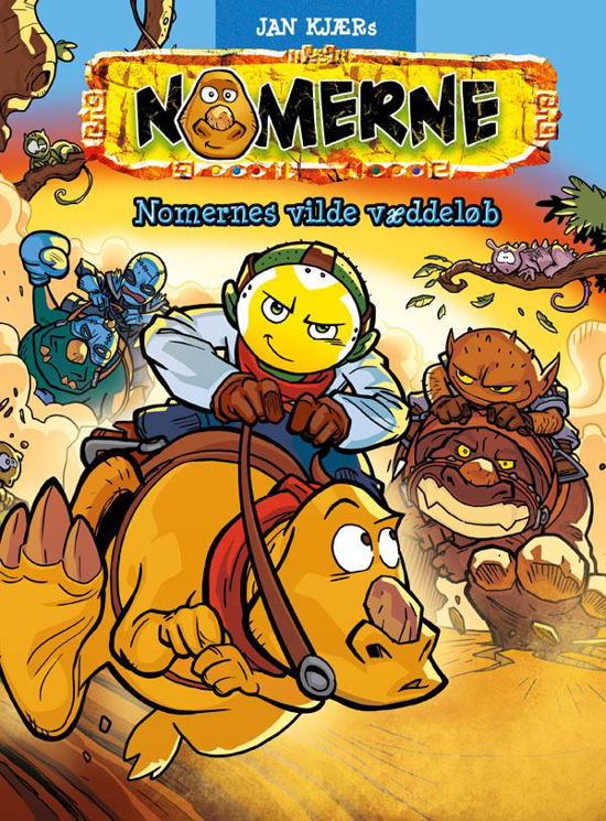 Cover for Jan Kjær · Nomerne: Nomerne: Nomernes vilde væddeløb (Inbunden Bok) [3:e utgåva] (2016)