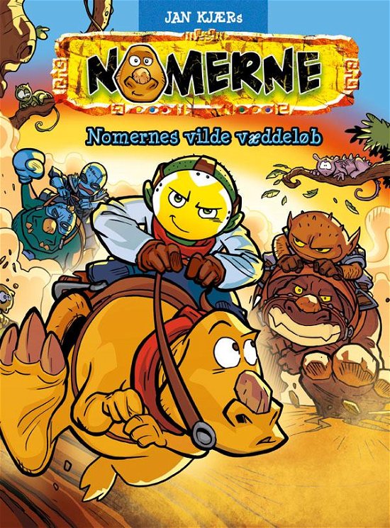 Cover for Jan Kjær · Nomerne: Nomerne: Nomernes vilde væddeløb (Hardcover bog) [3. udgave] (2016)