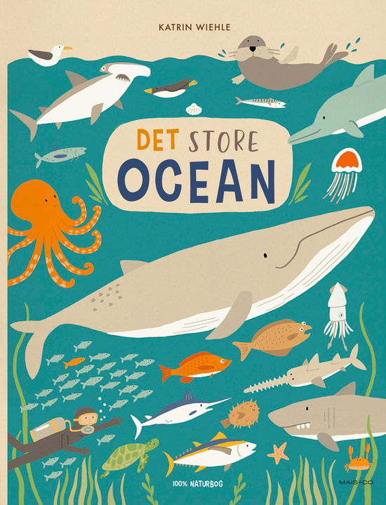 Cover for Katrin Wiehle · Det store ocean (Cardboard Book) [1. Painos] (2020)