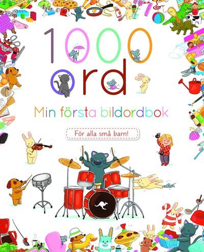 Cover for Eva Andreasson · 1000 ord : Min första bildordbok (Landkart) (2014)